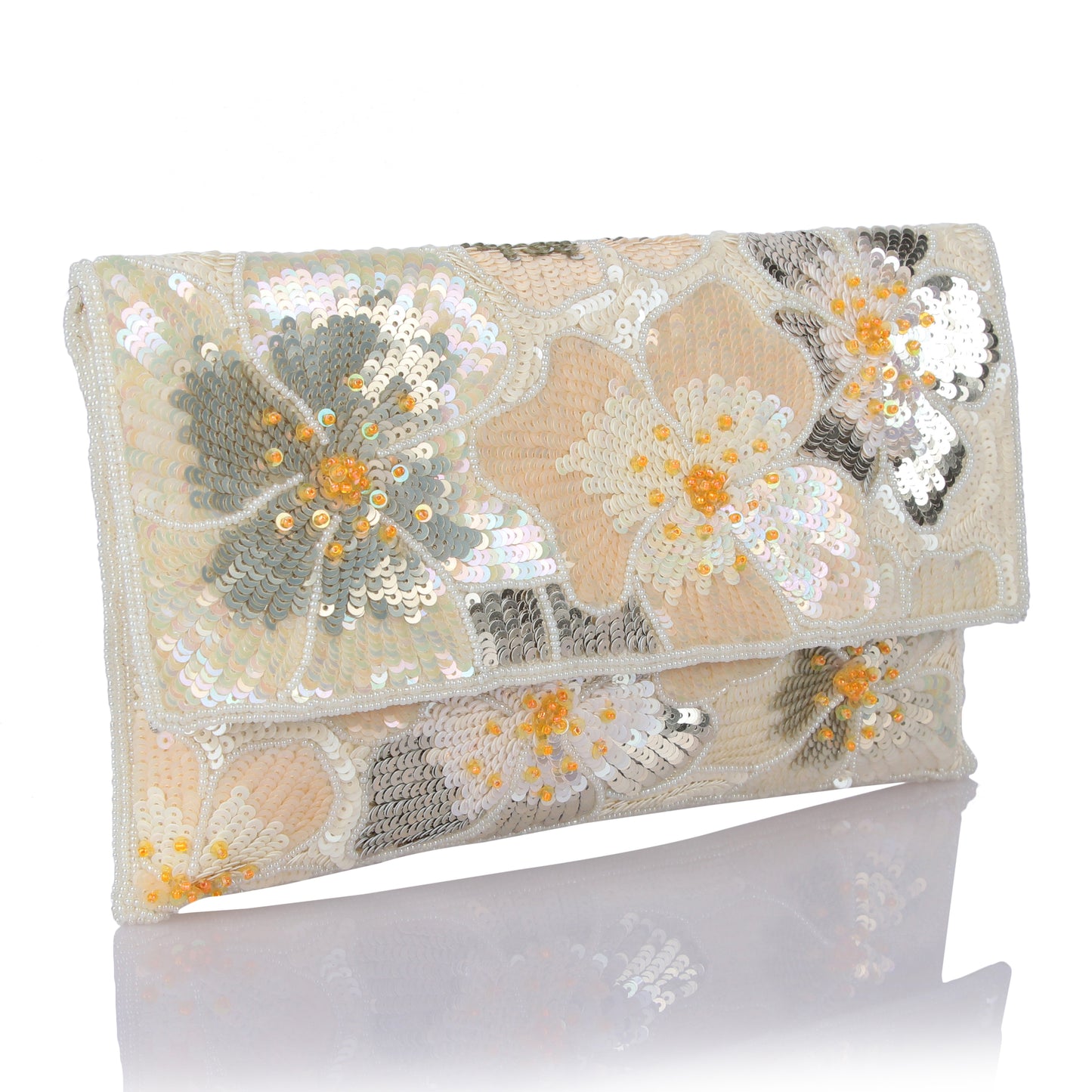 Vanta floral clutch