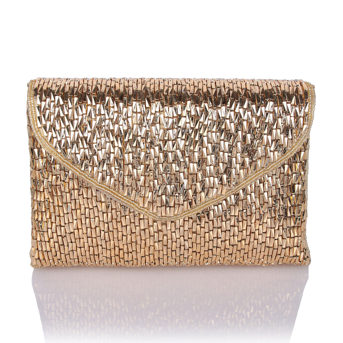 Cleopatra gold clutch