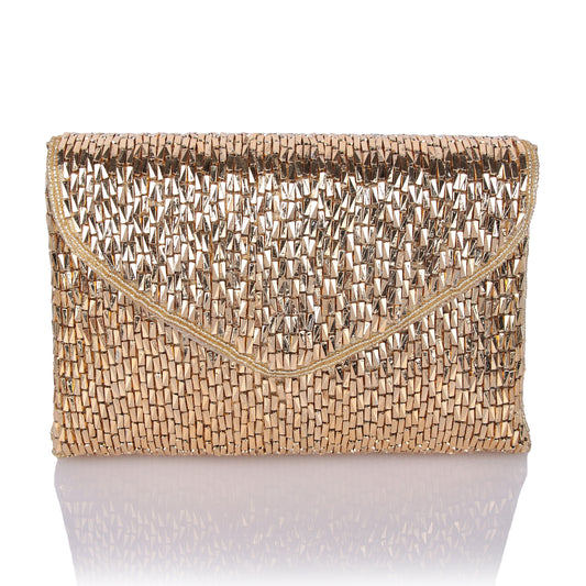 Cleopatra gold clutch