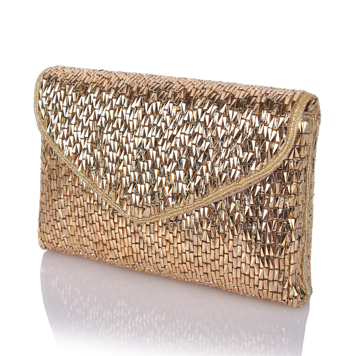 Cleopatra gold clutch