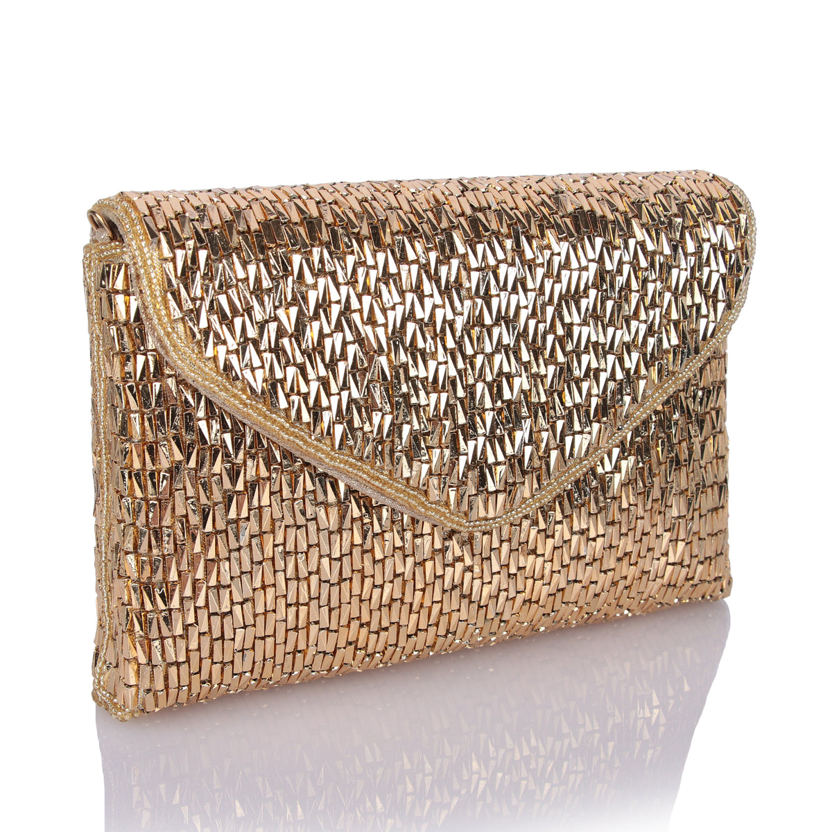 Cleopatra gold clutch