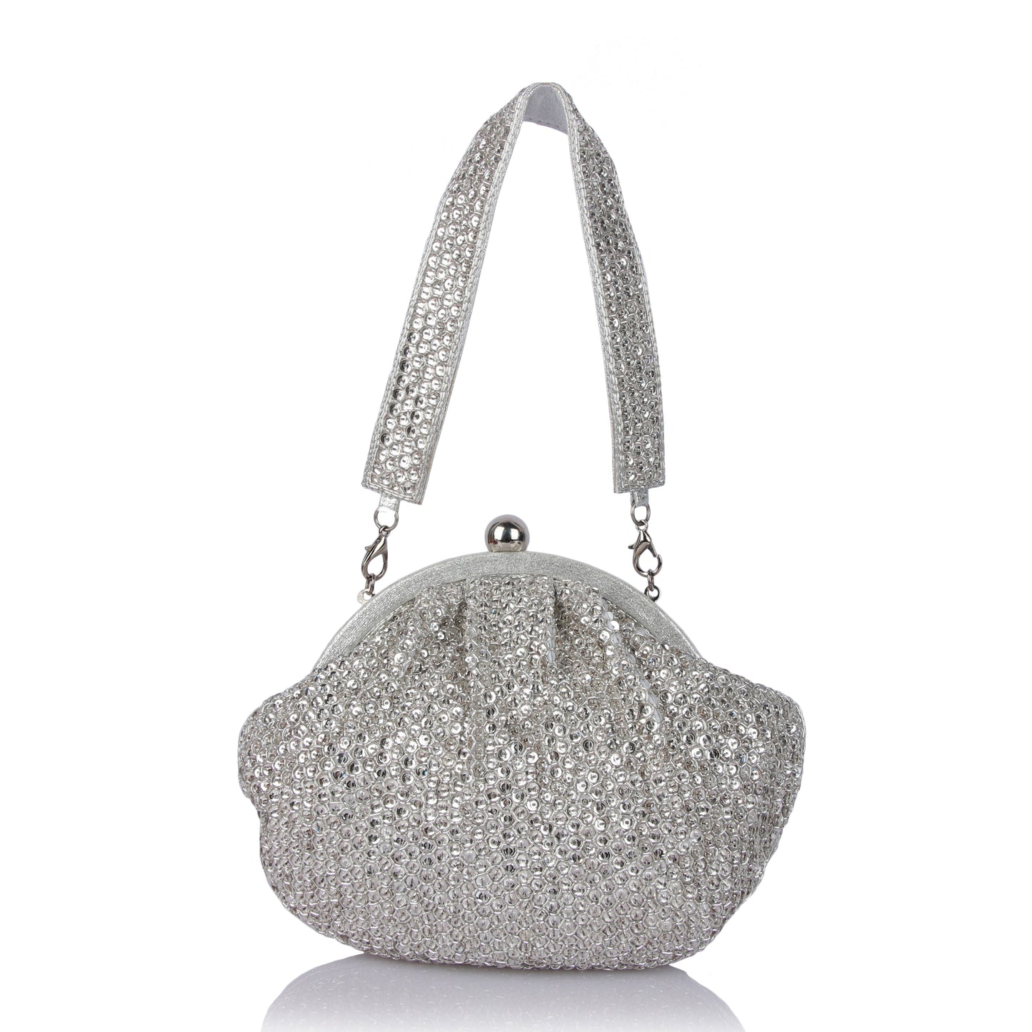Begum silver bag