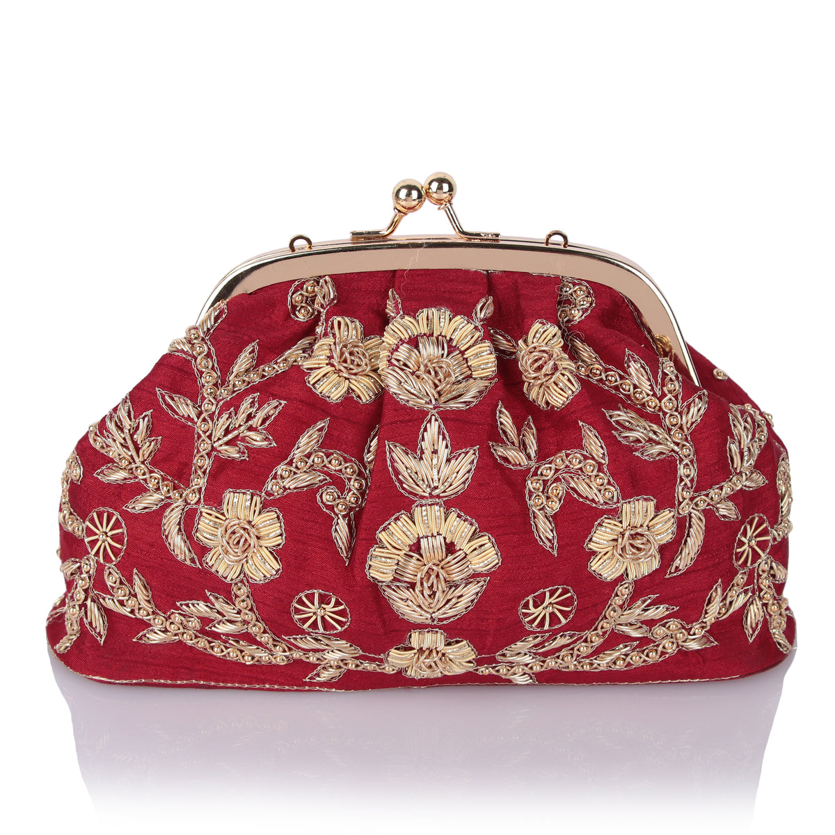 Scarlet Red Batua bag