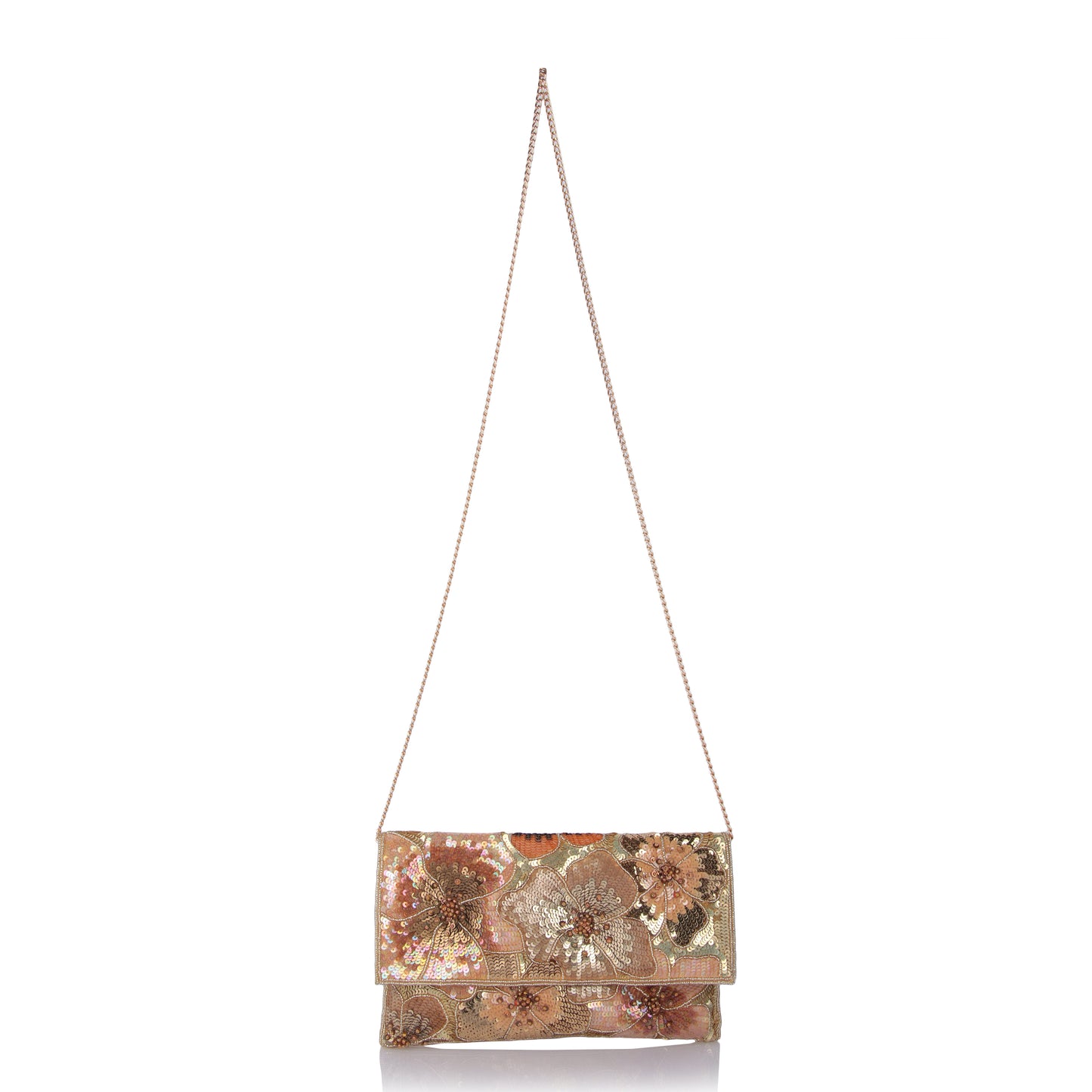 Ziya floral clutch