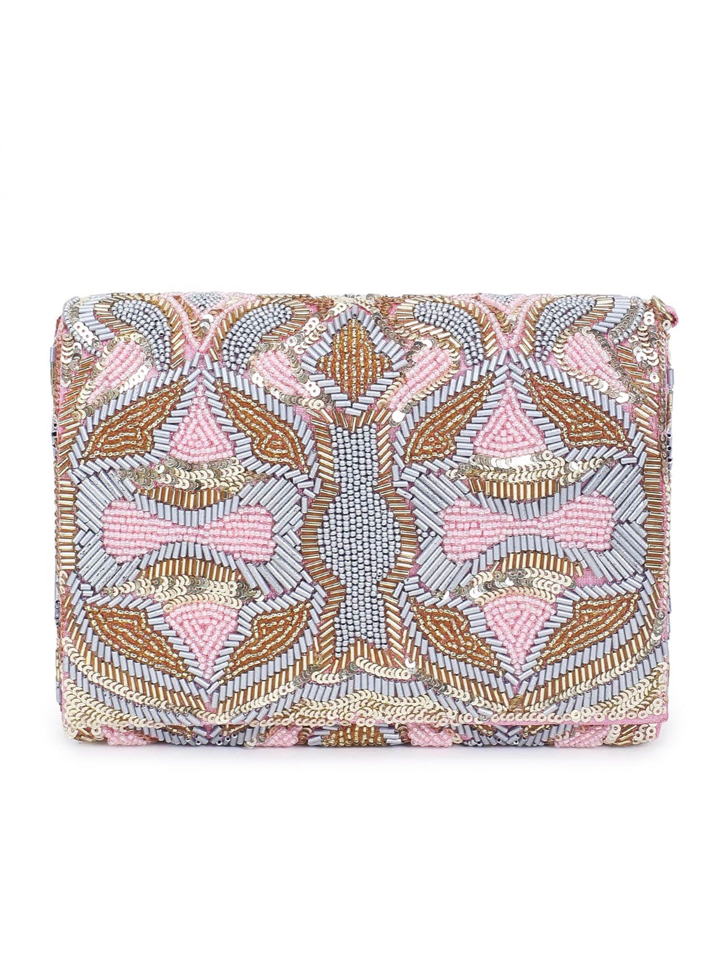 Perfectly pink clutch