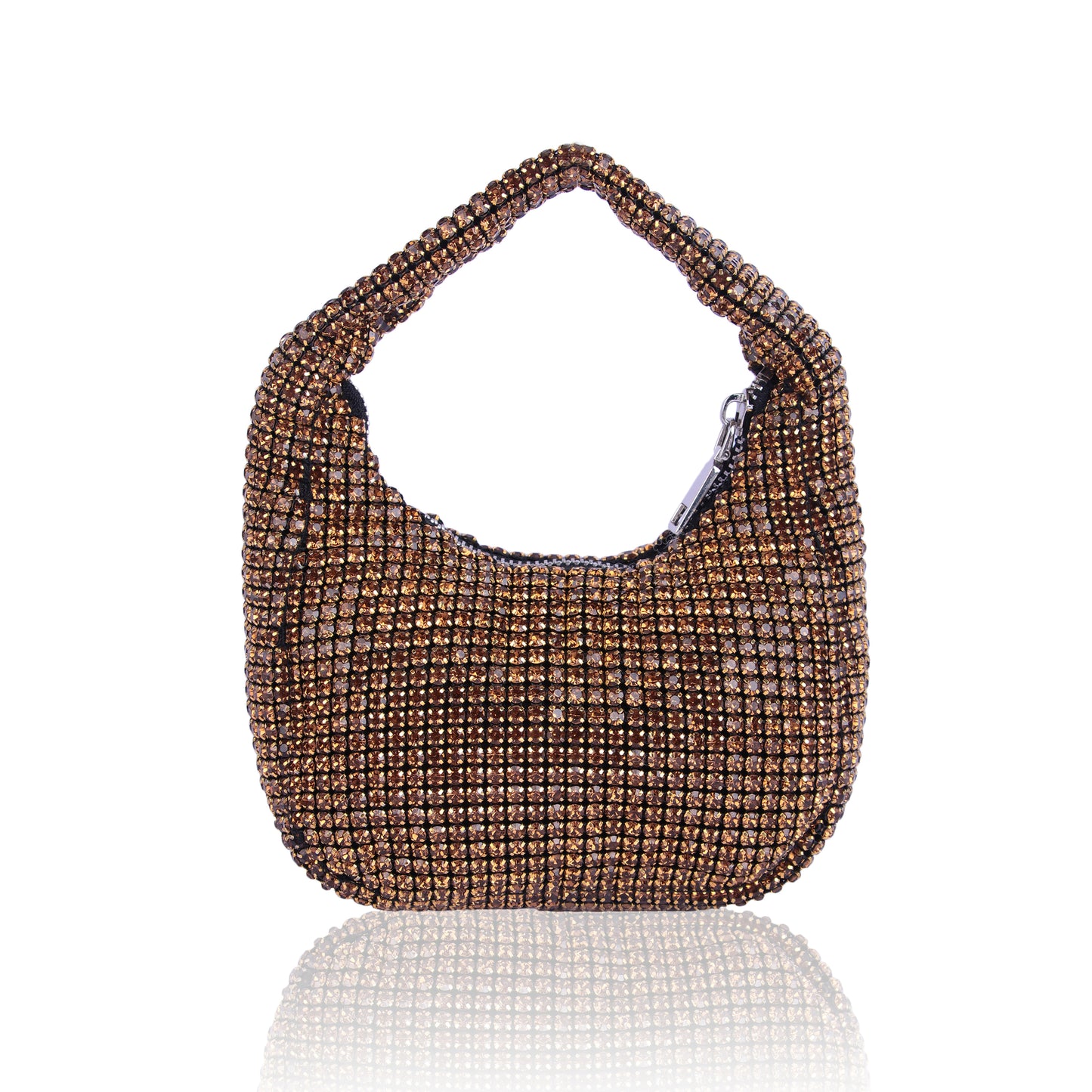 Champagne gold stone moon bag