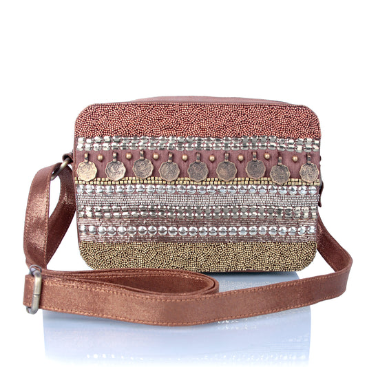 Vintage look boho bag