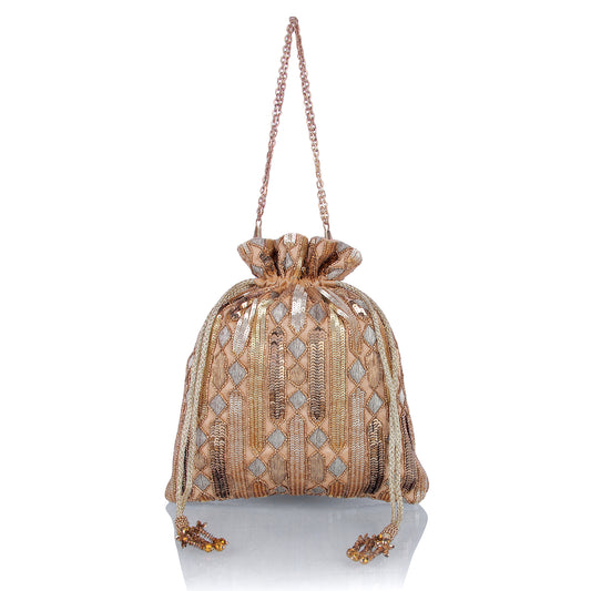 Aafreen gold silver potli