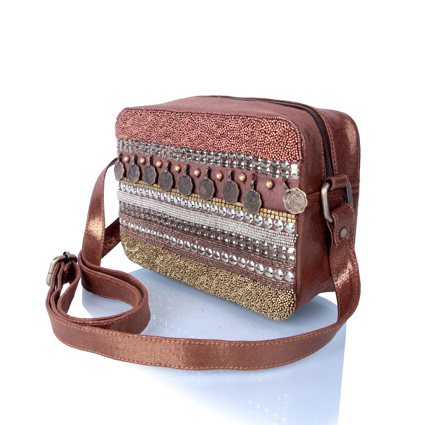 Vintage look boho bag