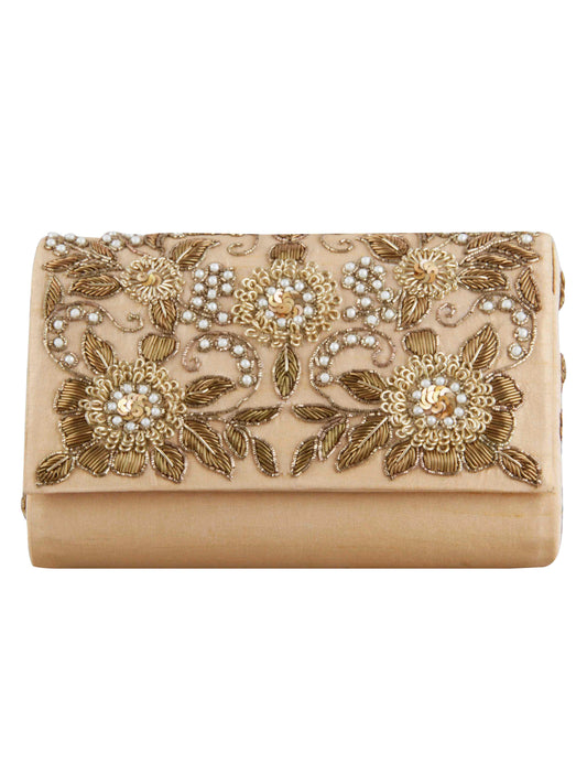 Gold jing bang clutch