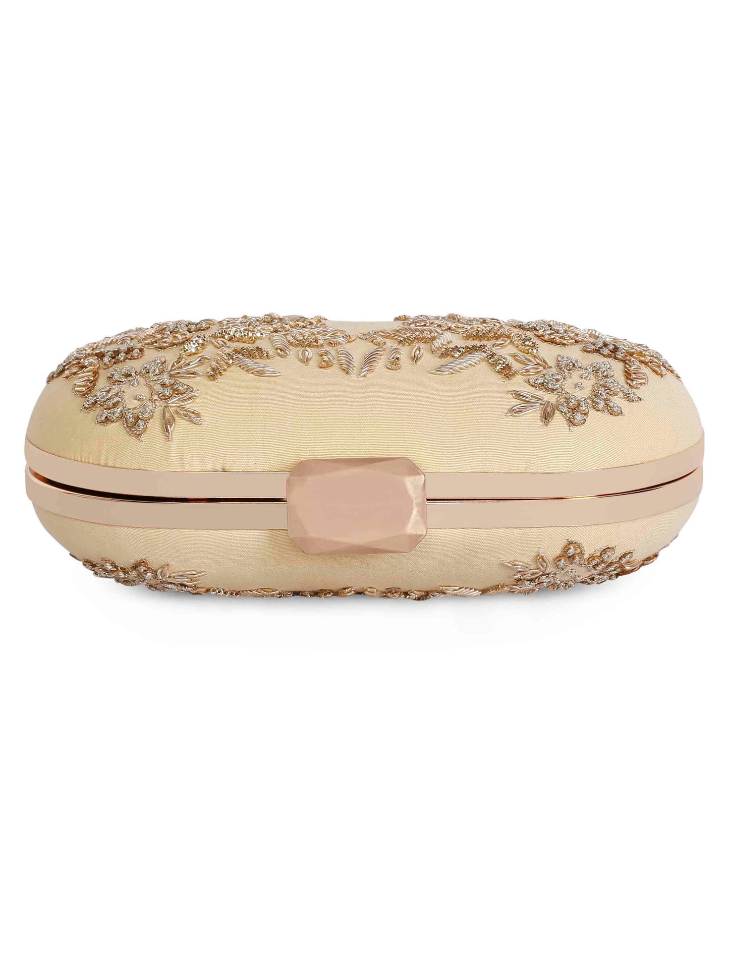 Zardosi oblong clutch