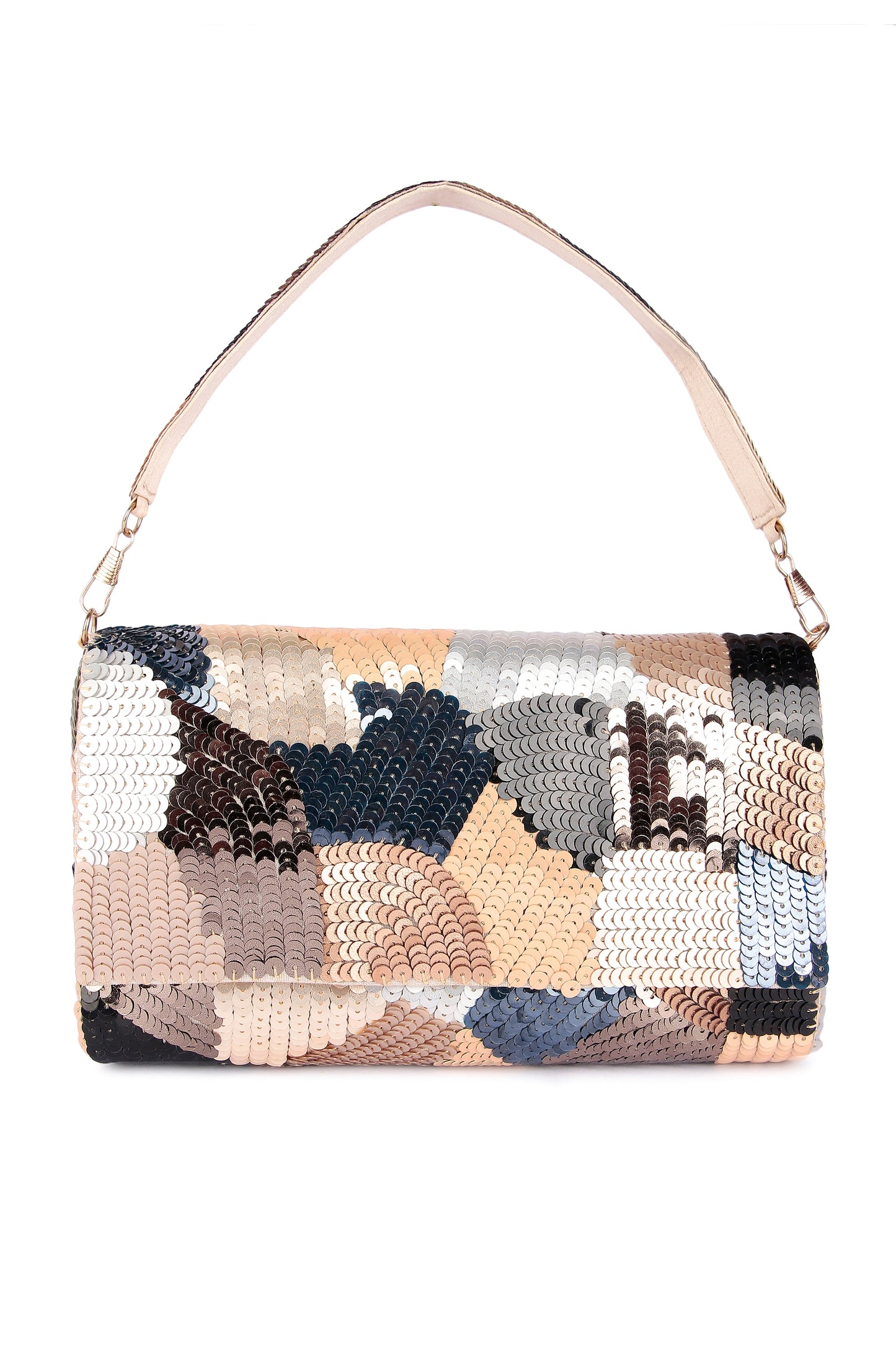 Sequin fiesta clutch