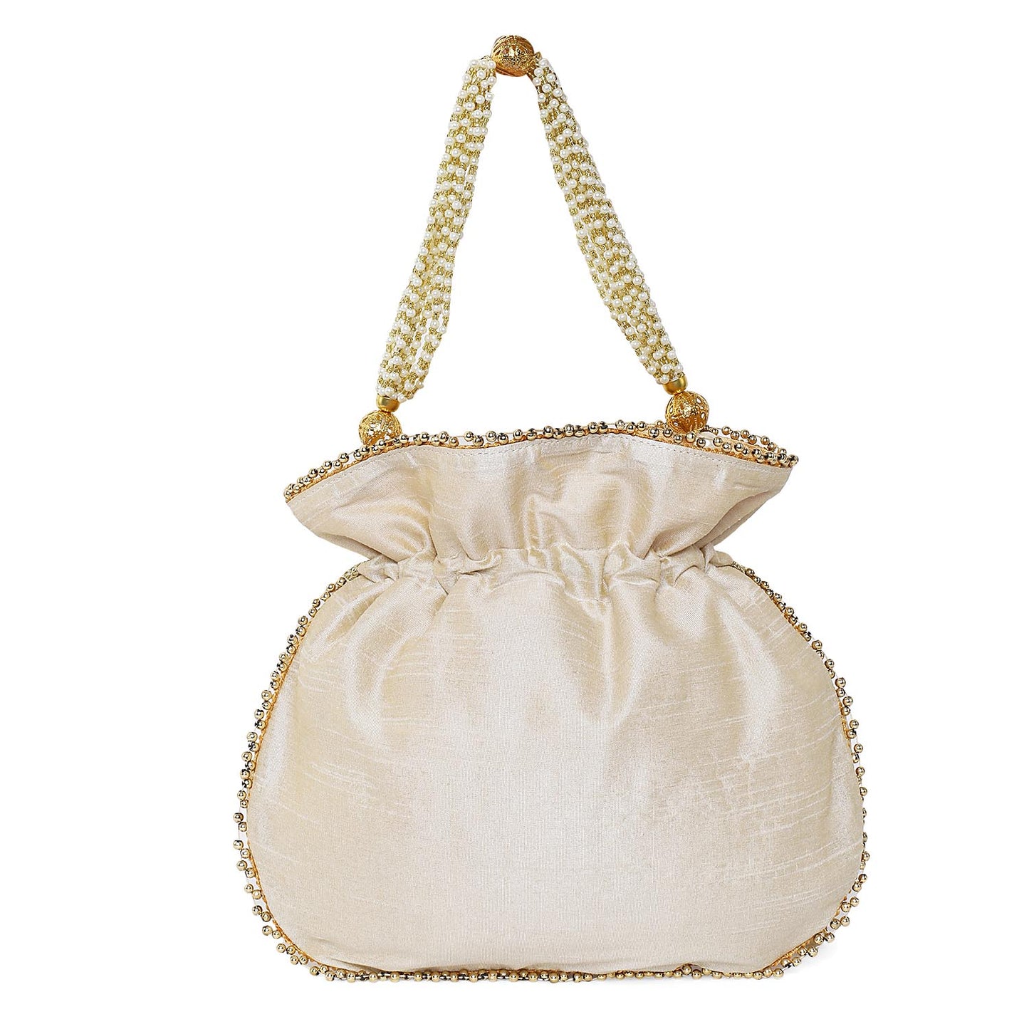 Ambi off white potli bag